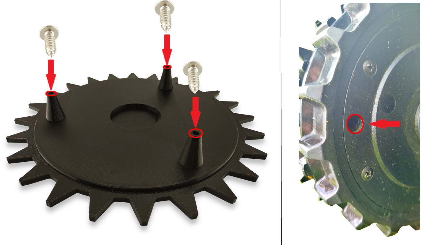 Segway Navimow H-Serie Mähroboter Gummispikes MK1